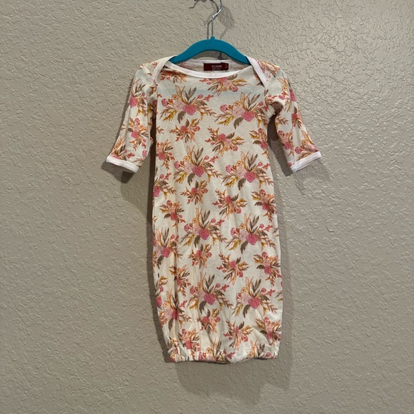 Milkbarn Other - 💙5/$25💙Milkbarn Organic Cotton Gown Vintage Floral 0-3M